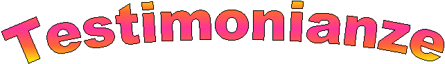 Testimonianze